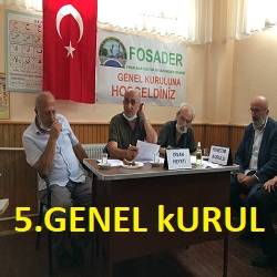 5. Olaan Genel Kurulumuzu yaptk.